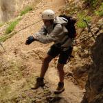 on Mauri e Miki Ferrata Burrone Giovanelli